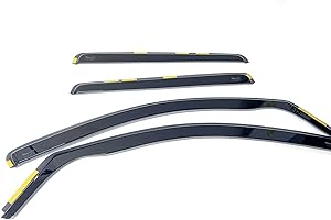 HEKO-11132 Wind Deflectors Fits BMW 5 Series 4-Door Saloon 2004-2010 (4 Pieces)