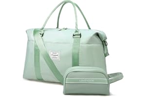 LOVEVOOK Borsone da Viaggio Donna Borsone Palestra Borsa da Viaggio Weekend Borsa Palestra Grande Borsone Nascita Ospedale Borsoni Palestra Borse Sportive Borsa Piscina Bagaglio a mano Travel Bag