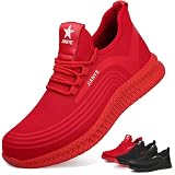 DYKHMILY Zapatillas de Seguridad Hombre Mujer Ligeras Colchón de Aire  Zapatos de Seguridad Trabajo Punta de Acero Calzado de Seguridad Deportivo  : Amazon.es: Zapatos y complementos