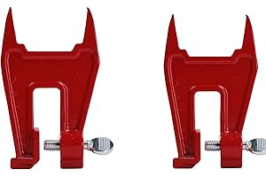 HUAWELL Lot de 2 étau de ponçage pour chaîne de tronçonneuse - Étau robuste pour affûtage de tronçonneuse, outils d'affûtage de tronçonneuse, étau