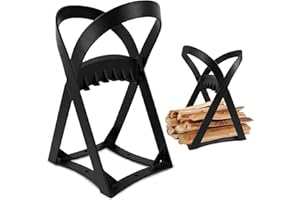 YRHome Manueller Holzspalter Brennholzspalter Manuelles Spaltwerkzeug Tragbarer Brennholzspalter arbeitssparend Protokollspalter für Heim- und Outdoor-Camping Feuerstellen Typ B