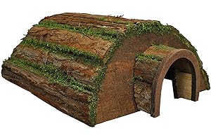 Selections Wooden Barkwood Hogitat Hedgehog House Hibernation Shelter