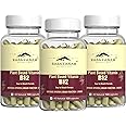 Rasayanam Plant Based Vitamin B12 (Cobalamin) PACK OF 3 | Wheatgrass, Moringa, Amla, & Beetroot | Supports Nervous System & Brain Function | 360 Veg Capsules for Men & Women