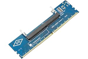 SinLoon Adaptador de memoria RAM DDR4 a PC de sobremesa para portátil DDR4 convertidores DDR4 SO-DIMM a DDR4 para ordenador portátil de sobremesa DIMM adaptador de conector RAM (DDR4)