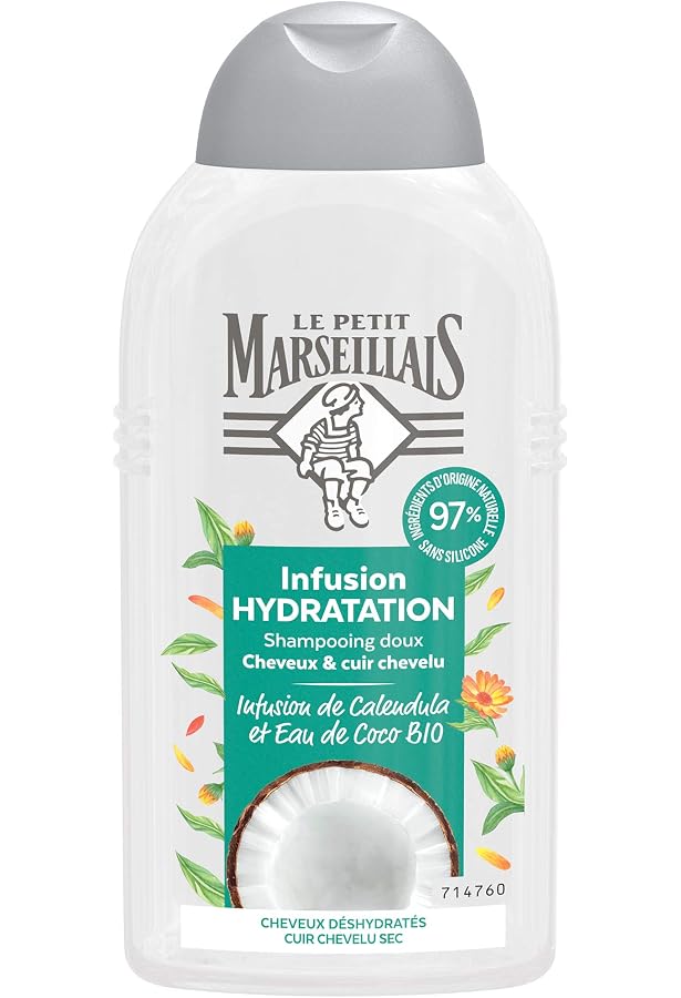 Le Pe Marseillais Purifying Shampoo - Reinigendes Shampoo, 250 Ml, Mit Natürlichen Inhaltsstoffen