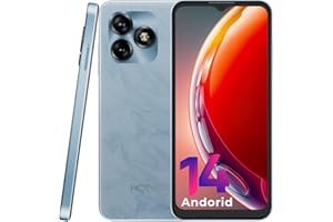 HOTWAV Note 15 Smartphone Ohne Vertrag, Android 14 Octa Core (4+4) GB+64GB/1TB Erweiterbar Handy Ohne Vertrag, 6.6" HD+ Display 5160mAh Handy Günstig, 13MP+5MP Kamera Dual SIM 4G Simlockfreie Handys