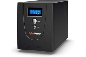 Cyberpower VALUE2200EILCD Value Series UPS, 2200VA/1320W, 6 IEC Outlets, AVR, Mini-Tower