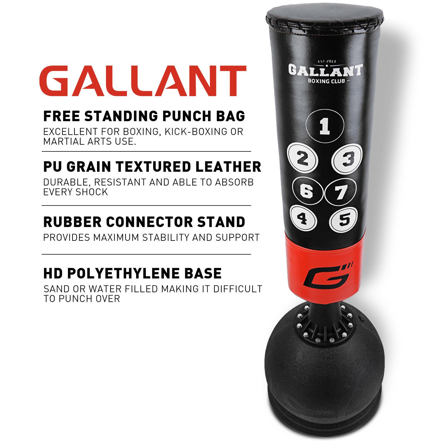 Standing Heavy Bag For Sale IUCN Water