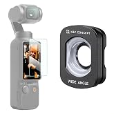 K&amp;F CONCEPT DJI Osmo Pocket 4/3 ile uyumlu geniş a&ccedil;ılı objektif filtresi | Manyetik filtre, Osmo Pocket 3 aksesuarı, Osmo Poc