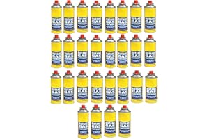MAECENA Butane Gas Canister, Butane Gas Bottles for Camping Stove, BBQ, Heaters (28)