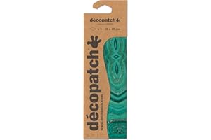 Decopatch C863C - busta da 3 fogli identici di carta stampata- personalizzare - Rimodernare - FAI DA TE e Hobby Creativi - 30x40 cm