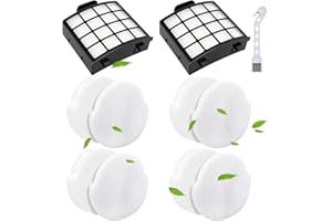 Rebirthcare nz850ukt filter for shark duoclean powered lift-away stratos anti hair wrap nz850uk nz850ukt nz860uk nz860ukt az912uk az912ukt az913uk az913ukt upright vacuum filters replacement parts