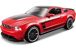 Maisto - Kit de Montaje del Modelo Ford Mustang Boss 302, Escala 1:24 (39269)