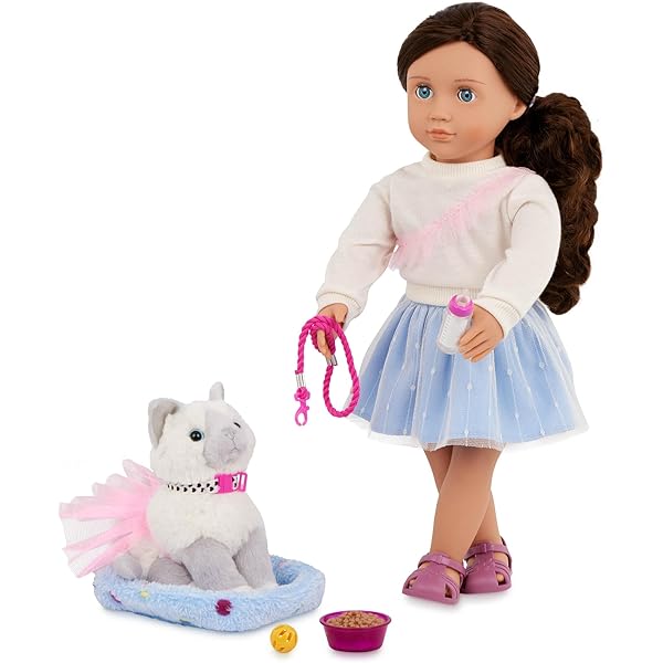 Our Generation 18" Rainbow Hair Grow Doll With Hair Clips And Styling Book Accessories - View #10