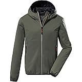 Killtec Kos 167 Bys Sftshll Jckt Giubbotto softshell con cappuccio, impacchettabile Bambini e ragazzi
