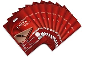 Landré Briefblock A4 kariert, 50 Blatt, 70 g/m² Papier, 10 Stück