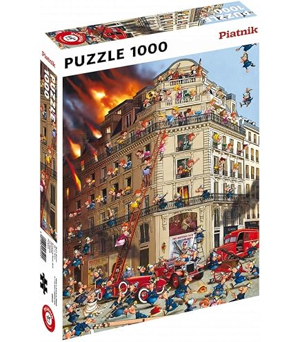 Piatnik Puzzle Ruyer Christmas Jet 1000 Pezzi – Babbo Natale In Jet, 68x48 Cm, Multicolore