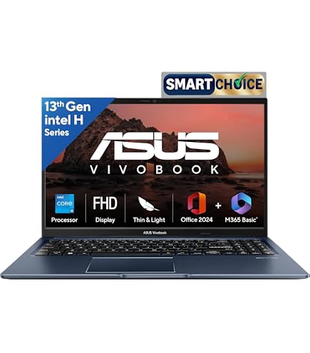ASUS Vivobook 15, Smartchoice, AMD Ryzen 7 5825U, 16GB RAM, 512GB