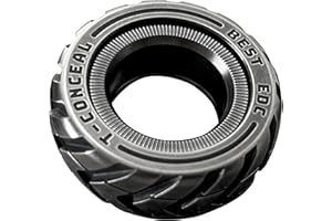 QHYITONTI T-Conceal Tyre EDC Fidget Sliders Fidget Toys Stressabbau für Erwachsene Magnetisches Metall ADHS Fidget Toy Haptic Coin Blocks