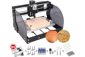 TwoWin Aggiornato CNC 3018 Pro M Macchina CNC, 3 assi CNC Incisione Macchina per Incisione Kit Router Legno GRBL Controllo FAI DA TE Plastica Acrilico PCB PVC Intaglio Fresatrice con Controller