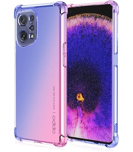 Pazpnoy Cover per OPPO Find X5,Trasparente Ultra Sottile TPU Custodia,Silicone Cover con Modello Floreale,Donna Ragazza Antiurto Protettiva Case-3