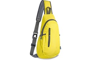 TITECOUGO Lightweight Chest Bag Small Shoulder Bag Lightweight Crossbody Backpack for Men Women and Children Shoulder Bag for Sports and Outdoor Use