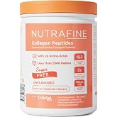 NUTRAFINE Collagen Premium Doğal%100 &Ccedil;ifte Hidrolize Kolajen Peptitler Toz Gıda Takviyesi 300 gr