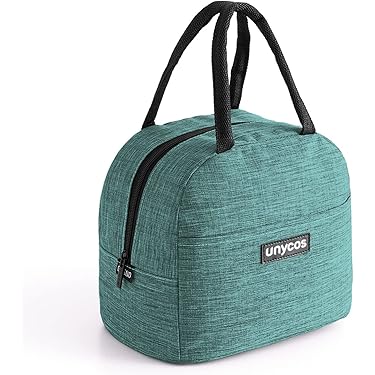 Mexpekil Isolierte Lunchtasche Mit Wassertropfen Design - Thermo-Tasche Für Kinder & Erwachsene