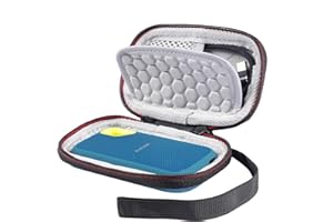 AONKE Hart Reise Tasche Case für SanDisk Extreme Portable Externe SSD 250GB 500GB 1TB 2TB 4TB USB-C (E61) (Marineblau)