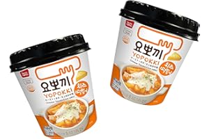 OG ASIA Yopokki - Tteokbokki, torta di riso in tazza, 2 x 120 g