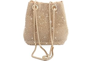 LUI SUI Bolsos de noche de diamantes de imitación de cristal Embragues Mujeres Mini bolsos Crossbody Pequeños monederos para fiesta de bodas Prom Wedding