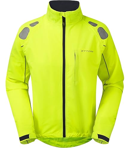 Heren Winter Thermische Fietsjas Winddichte Jas MTB Reflecterende Hoge Zichtbaarheid Ademende Running Fietsjas Voor Outdoor Sportkleding