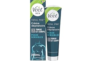 Veet Men - Crème Dépilatoire Homme - Peaux Sensibles - 200 ml