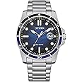 Citizen Men Analogue Japanese Quartz Watch with Stainless Steel Strap AW1810-85L