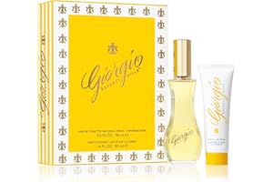 Giorgio Beverly Hills, Duo-Parfüm-Set, Eau de Toilette für Damen (90 ml) und Parfümierte Körperlotion (50 ml), blumiger Duft, pudrig und intensiv, luxuriöser Duft