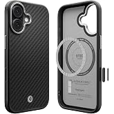 Spigen iPhone 17 ile Uyumlu MagSafe Kılıf Enzo Aramid T Mag Fit Kamera Kontrol G&uuml;&ccedil;lendirilmiş Aramid Dokulu ince G&uuml;m&uuml;ş Kapak 