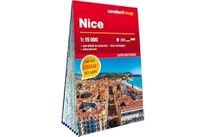 Nice 1/15.000 (carte format poche laminée - plan de ville)