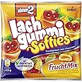 nimm2 Lachgummi Weiche, gefüllte Fruchtgummis mit Vitaminen, Fruchtmix, Orange, 225 g (1er Pack)