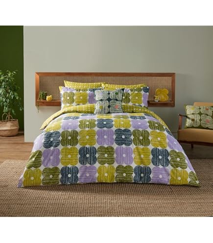 Orla Kiely Set copripiumino e 2 federe, super king size, 260 x 240 cm