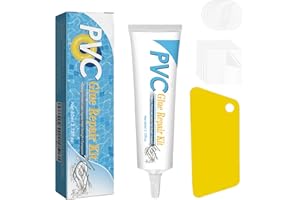 LIAMEPH Air Bed Puncture Repair Kit,Air Mattress Patch Kit,Waterproof Airbed Repair Kit,Paddling Pool Repair Kit Waterproof,Hot Tub Repair Kit,for Bounce House,Air Bed,with Scraper