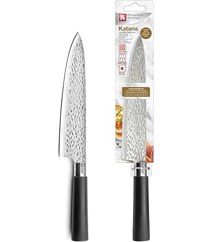 Couteau Chef Lion Sabatier 26 Cm, Acier 5Cr15MoV, Neuf Sans Boîte