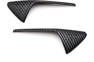 ‎TESVOLUTION Tesvolution® Abdeckungen Seitenkameras Carbon Tesla Model 3 und Model Y - Kamera Aufkleber Spoiler Carbonlook als Tuning Zubehör 2021 + 2022 + 2023