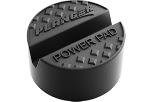 PLANGER® - Power Pad - biljackgummikudde (ALLA STORLEKAR) Power Pad - för vagnjack - Skyddar din bil och SUV
