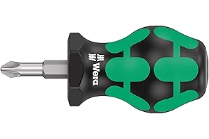 Wkrętak Stubby, śrubokręt krótki krzyżowy PZ02 25mm WERA