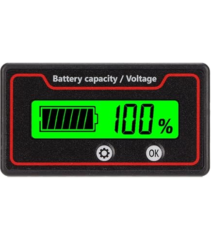 WonVon Battery Monitor With Shunt 400A 0V-120V Battery Monitor For RV - View #4