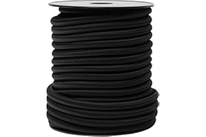 WERKA PRO Tendeur élastique Noir Ø 10mm x 20m