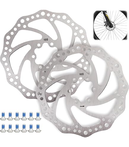 Disco 160mm Center Lock Pour Vélo - Disque De Frein De Qualité
