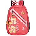 Skybags Casual Backpack 34L with 3 Spacious Compartments, Front Pocket & Built to Last Shoulder Strap | Red | Riddle