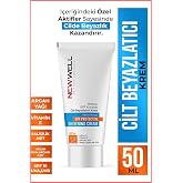 New Well Besleyici SPF Korumalı Cilt Beyazlatıcı Krem | Argan Yağı, Vitamin E, Salicylic Acid İ&ccedil;erikli Beyazlatıcı Krem 50 ml