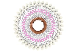 100 PCS Disposable Lip Gloss Brush, MKNZOME Eye Makeup Brushes Eye Shadows Sponge Brushes, Eyeshadow Sponge Applicator Perfect for Lips, Eyes and Makeup Application Perfect for Travel - 5.2cm